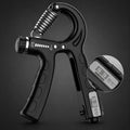 Premium & Adjustable Hand Grip Exerciser 5-60KG with Digital Counter Auto Body Fit