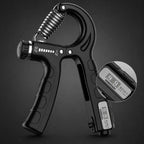 Premium & Adjustable Hand Grip Exerciser 5-60KG with Digital Counter Auto Body Fit