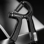 Premium & Adjustable Hand Grip Exerciser 5-60KG with Digital Counter Auto Body Fit